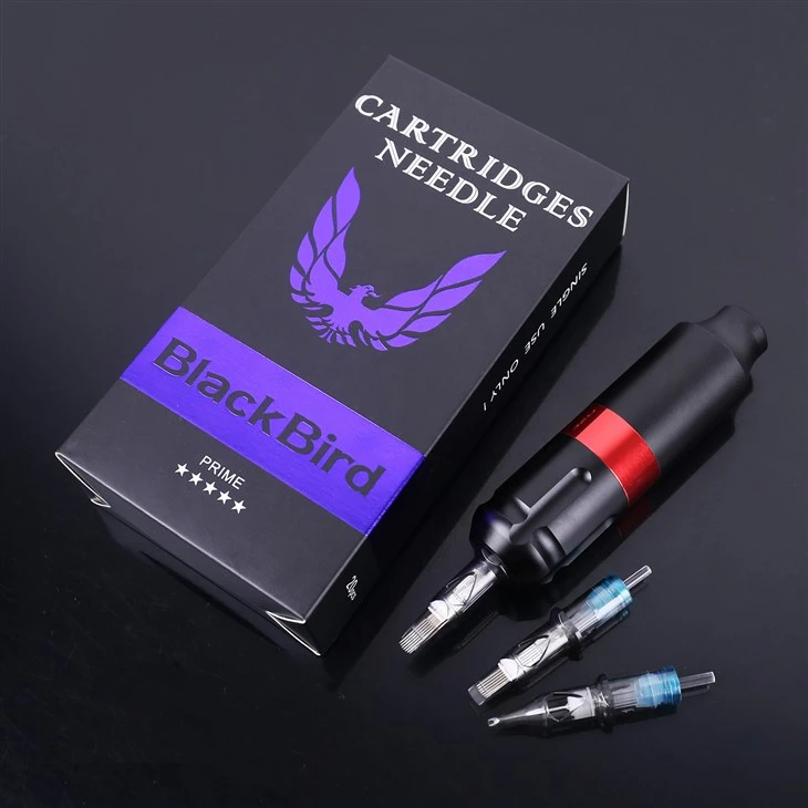 Blackbird Tattoo agulha descartável Caixa de agulha de tatuagem de segurança esterilizada para máquina de tatuagem