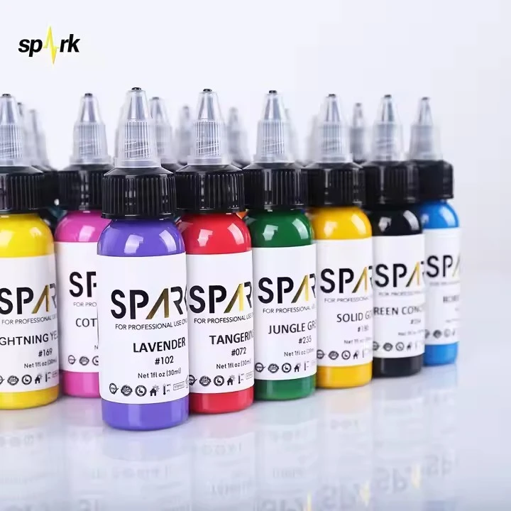 Conjunto de tinta de tatuagem Spark