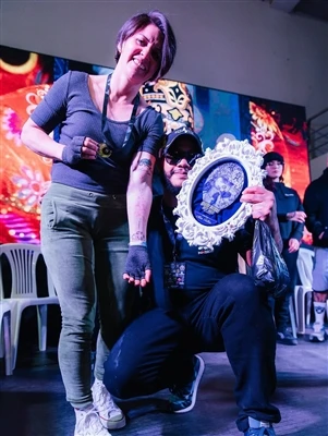 SPARK-Artista apoiado por Davis.quilumba ganha segundo lugar no Quito Tattoo ...