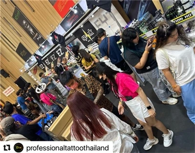 Faísca na Tailândia Tattoo Expo