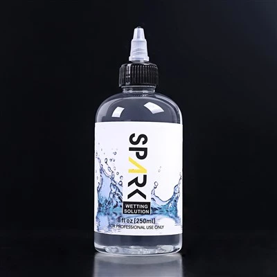 250 ml (8 onças) de alta- solução de mistura de umedecimento de tinta orgânica permanente para tatuagem altamente eficiente