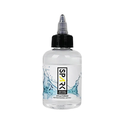 Tinta de tatuagem orgânica de 120ml aumenta a solução de mistura e umedecimento do fluxo de tinta