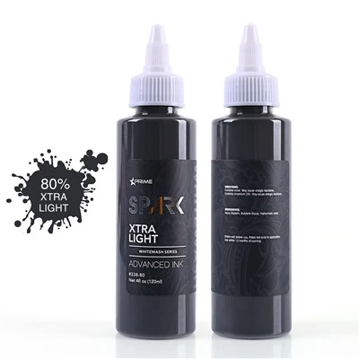 Conjunto profissional de 4 onças e 120 ml de tinta orgânica de longa duração - para tatuagem e arte corporal