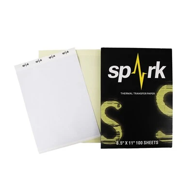 Papel de estêncil de tatuagem com padrão quadrado liso e transparente temporário profissional para transferências de design de arte corporal