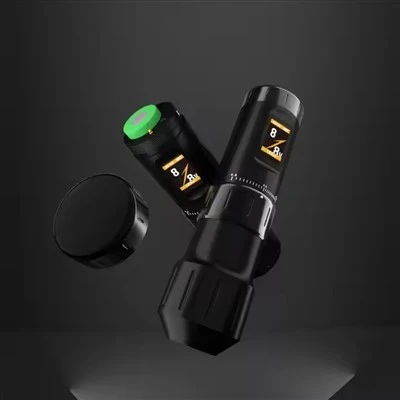 Spark nova chegada bateria dupla bateria rotativa elétrica tatuagem caneta recarregável equipamento de arte corporal