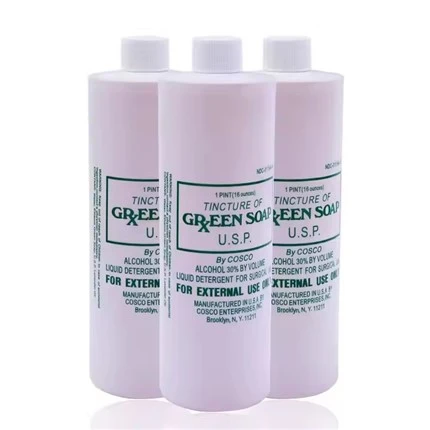 Sabão verde de tatuagem esterilizada