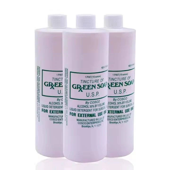 Sabão verde de tatuagem esterilizada