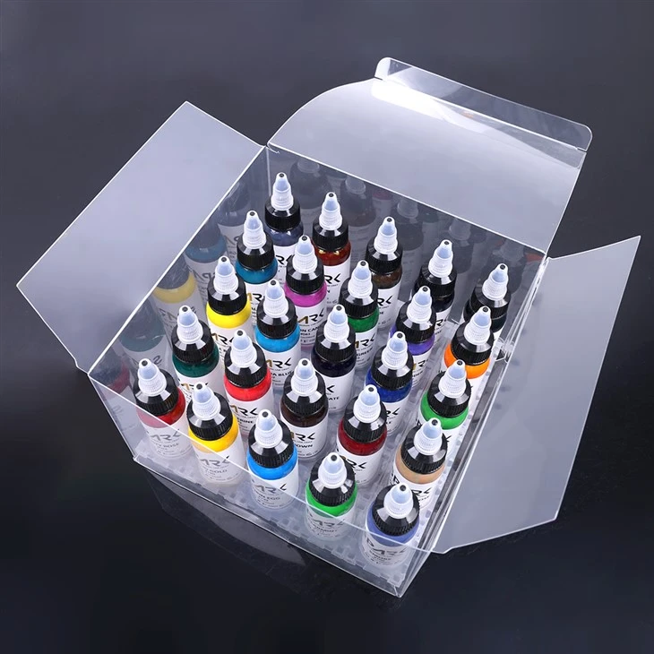 Alta personalizada por atacado - end 1oz de comprimento - cor de liquidação rápida de cor rápida premium tinta de tatuagem para arte corporal