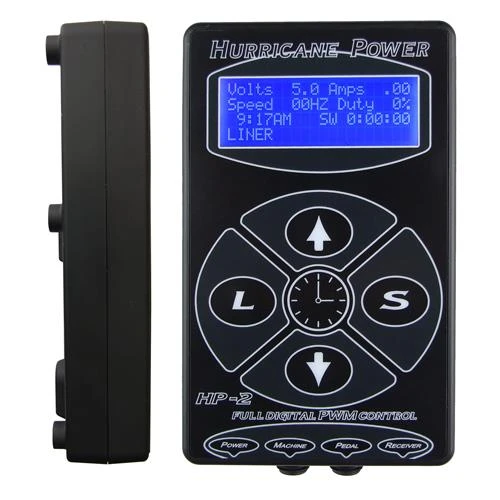 Barato furacão HP-2 tatuagem fonte de alimentação Digital Tattoo Power