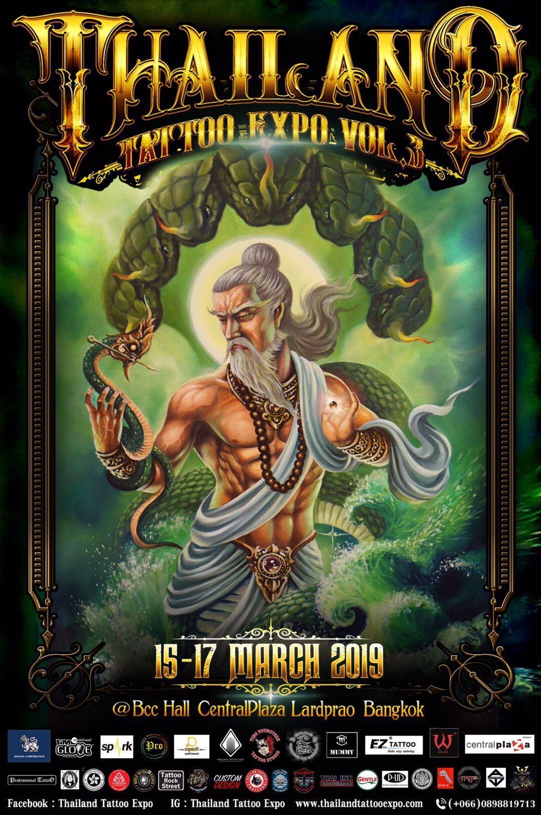Patrocinador de cartucho de tatuagem de faísca 2019 Tailândia tatuagem Expo V3
