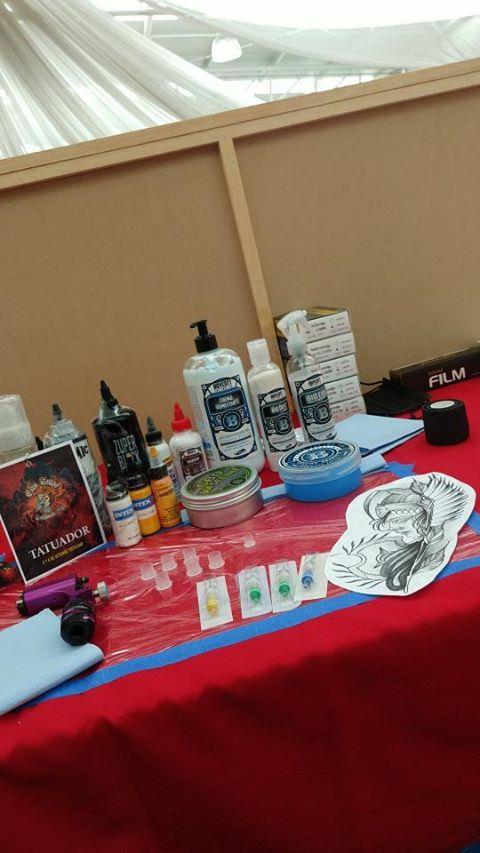 Cartuchos de faísca na Expo Tattoo Teotihuacan 2019