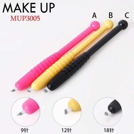 Caneta de Sobrancelha Manual Descartável Microblading