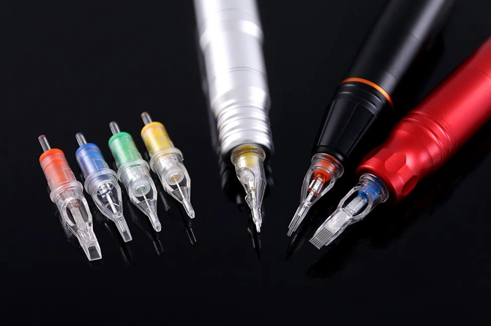 Como usar cartuchos de agulha de tatuagem