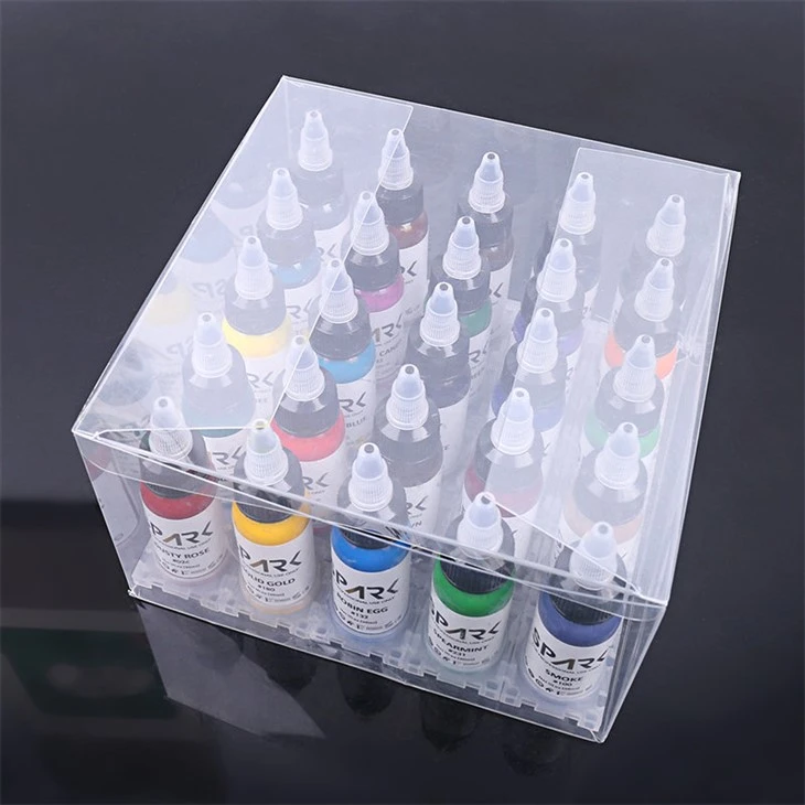 Conjunto de 25 cores Spark Tattoo Ink Tintas de tatuagem em massa Super Black Tattoo Ink