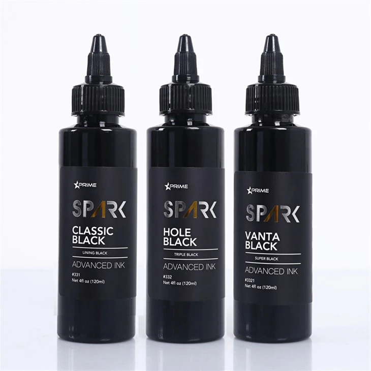 4OZ Buraco Negro Clássico Preto Vanta Black Spark Tinta de Tatuagem Tinta de Tatuagem Preta