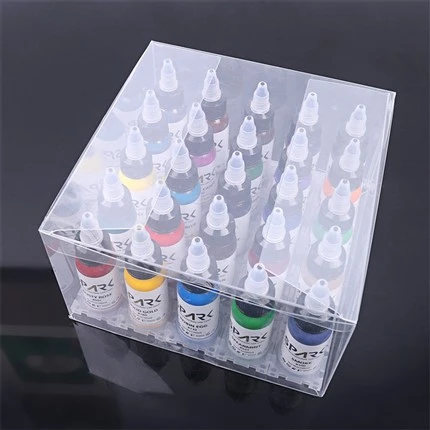 Conjunto de 25 cores Spark Tattoo Ink Tintas de tatuagem em massa Super Black Tattoo Ink