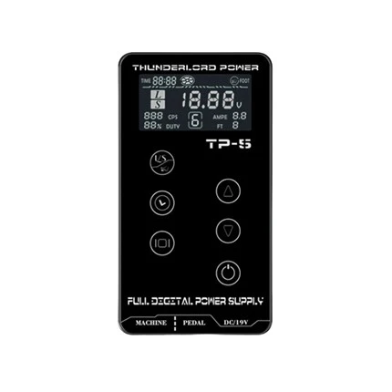 3-18V LCD Fonte de alimentação elétrica tatuagem digital