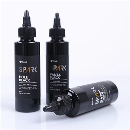 Preto clássico 4OZ forro tinta preta série Spark Tattoo Ink Tattoo Ink Black Light
