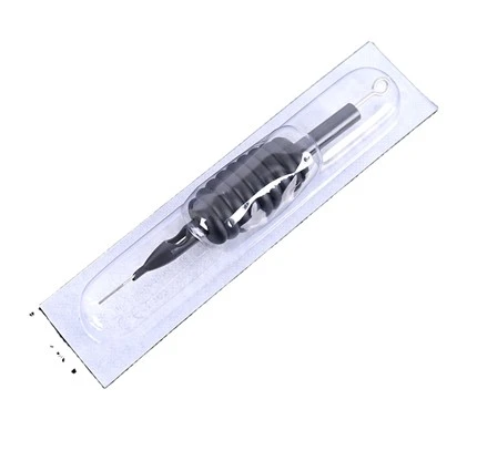 Grip de tatuagem antiderrapante com agulha