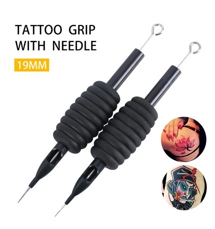 Apertos plásticos descartáveis ​​esterilizados da tatuagem do tubo 25mm da tatuagem