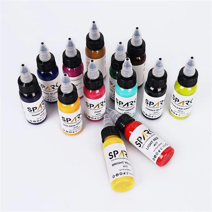 Tintas de tatuagem em massa Tattoo Ink Spark Original