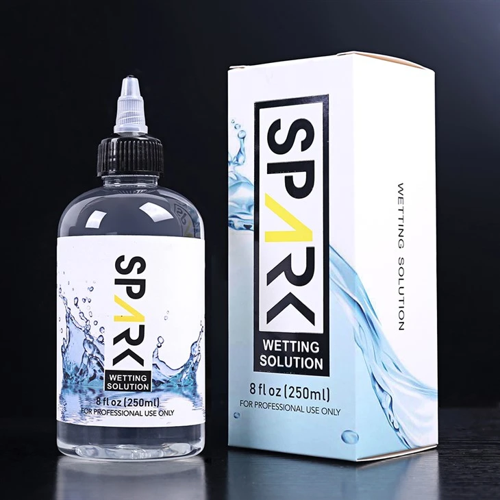 Solução de umedecimento original para tatuagem spark, 240ml 8oz, solução de mistura de tatuagem spark, tinta de tatuagem spark