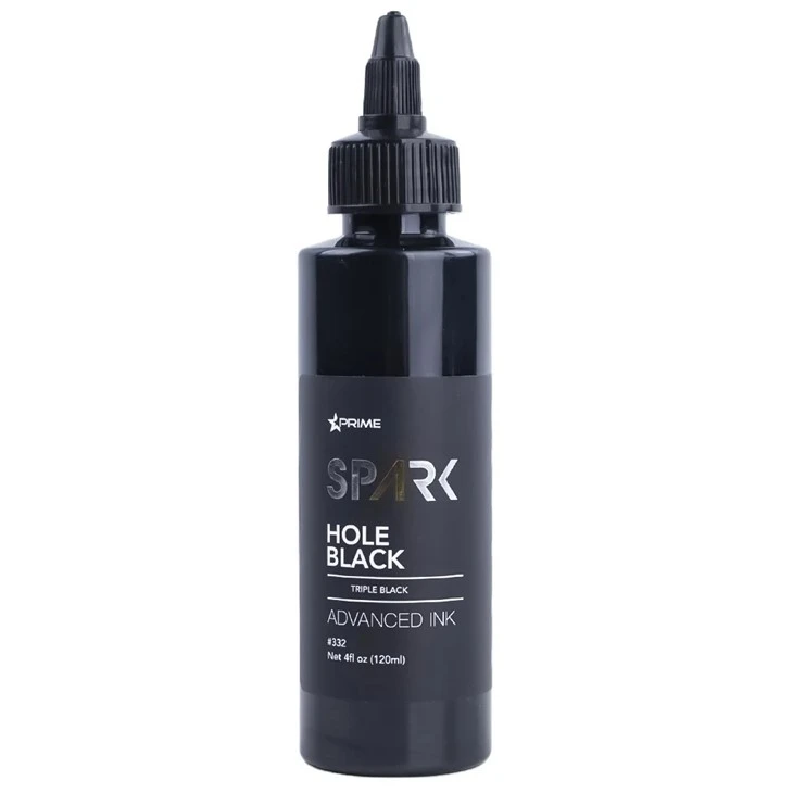 Pigmentos tinta de tatuagem 4oz clássico buraco negro preto vanta preto faísca tinta de tatuagem tinta de tatuagem preta