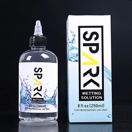 Solução profissional de umedecimento para tatuagem de faísca, 240ML 8OZ, solução de mistura de tatuagem de faísca, tinta de tatuagem de faísca